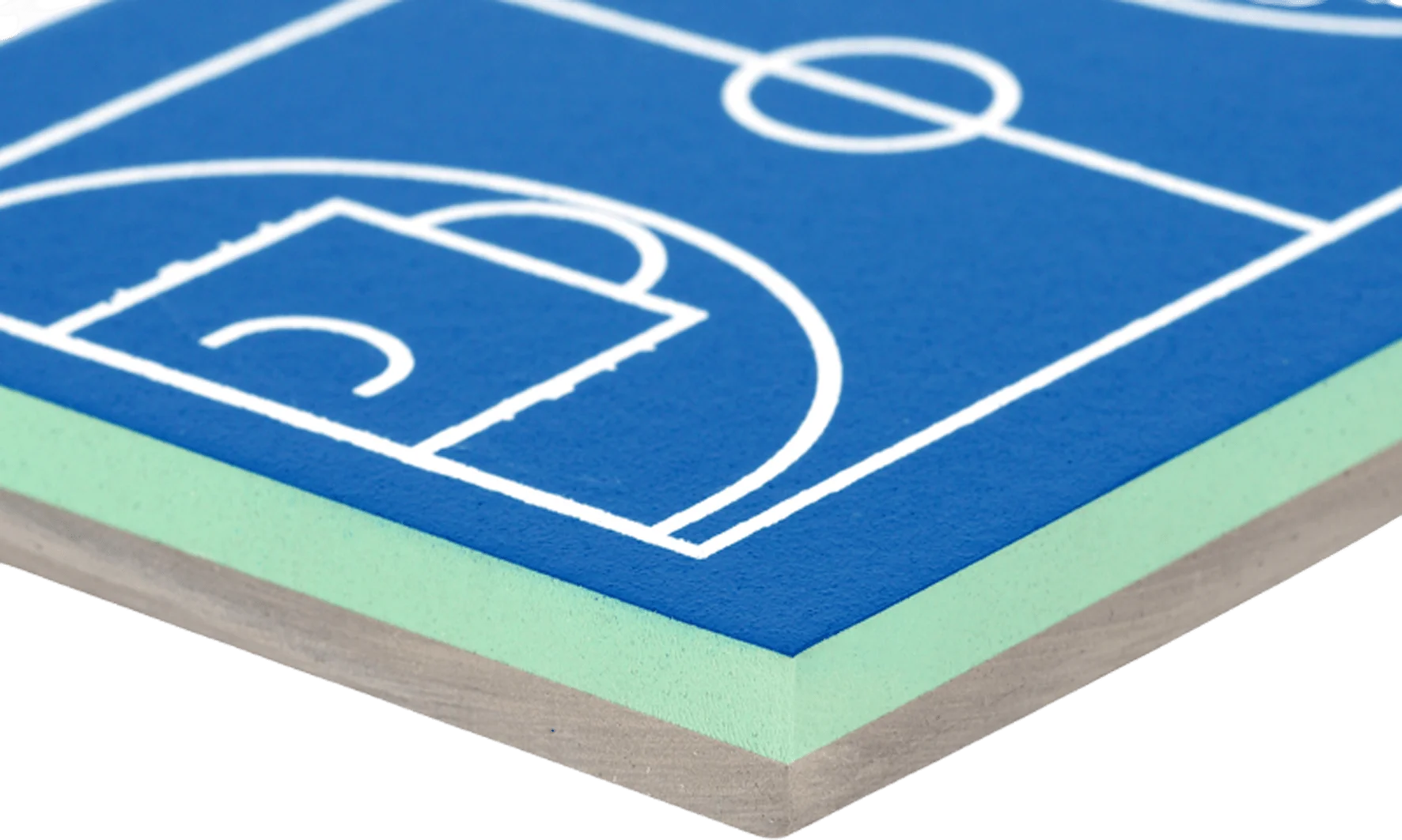 Kích Thước và Cấu Tạo Sân Bóng Rổ Trong Nhà và Ngoài Trời 3 Cấu tạo mặt sân bóng rổ - Thảm silicon Polyurethane