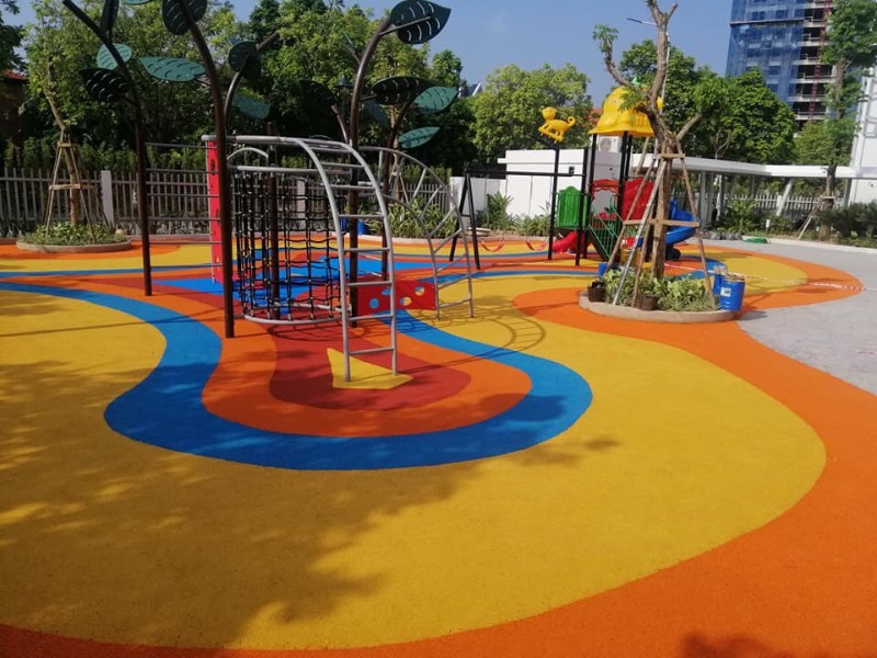 Cấu Tạo Sàn Cao Su EPDM cho sân trẻ em theo tiêu chuẩn quốc tế 5 Cấu Tạo Sàn Cao Su Epdm