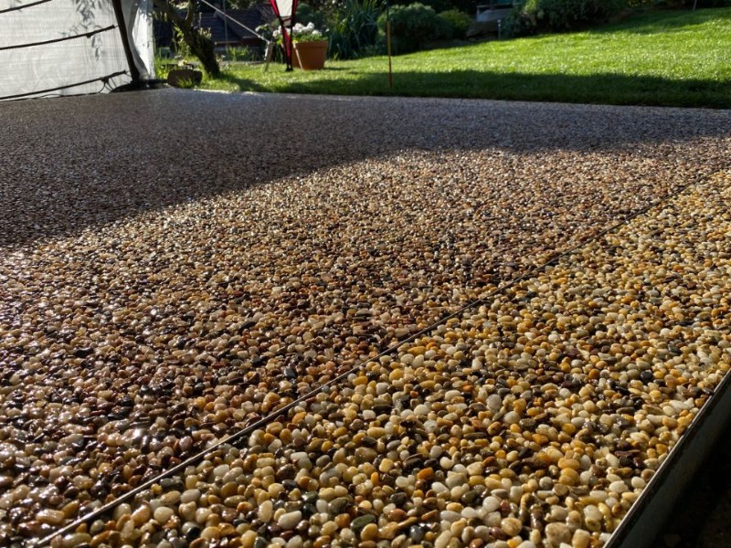 Cấu tạo Sàn Polymer Sỏi Rửa theo tiêu chuẩn quốc tế 1 Cấu tạo Sàn Polymer Sỏi Rửa