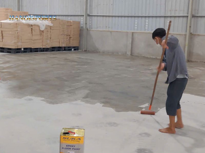 Cách dự toán sơn epoxy chuẩn xác từ HANOISPORTS 3 Cách dự toán sơn epoxy