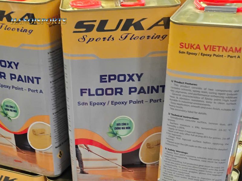 Cách dự toán sơn epoxy chuẩn xác từ HANOISPORTS 4 Cách dự toán sơn epoxy
