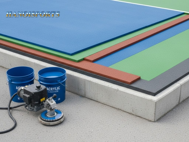 Cách tính chi phí sơn sân thể thao chuẩn 2026 4 Cách tính chi phí sơn